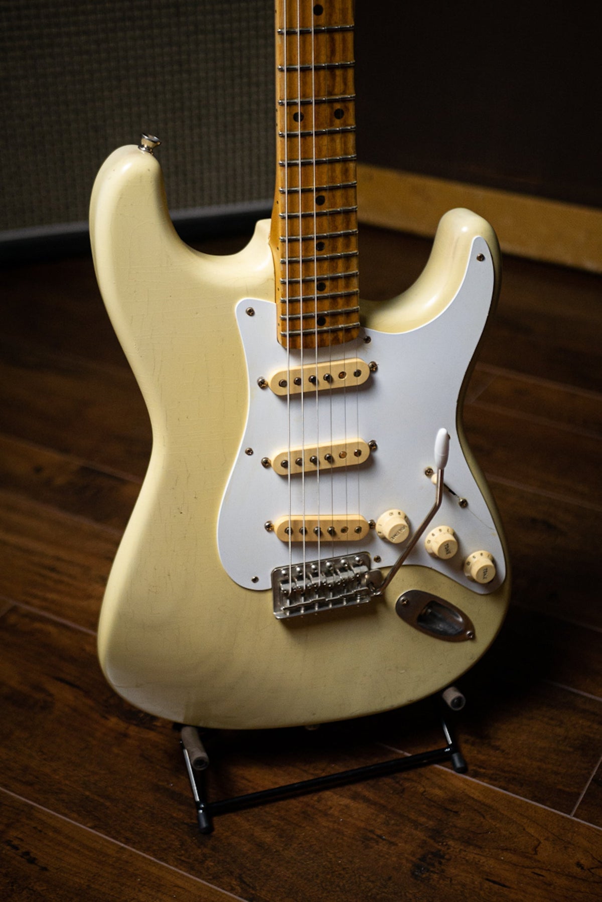 Walt Grace Customs S-Type 1957 Aged Electric Guitar - Blonde