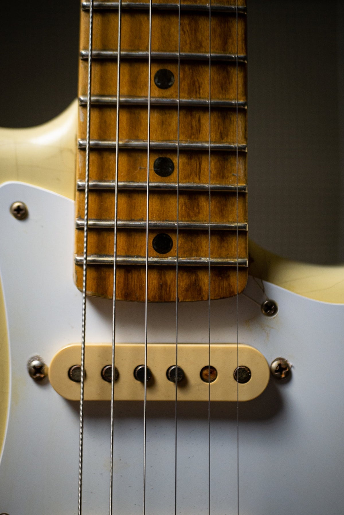 Walt Grace Customs S-Type 1957 Aged Electric Guitar - Blonde