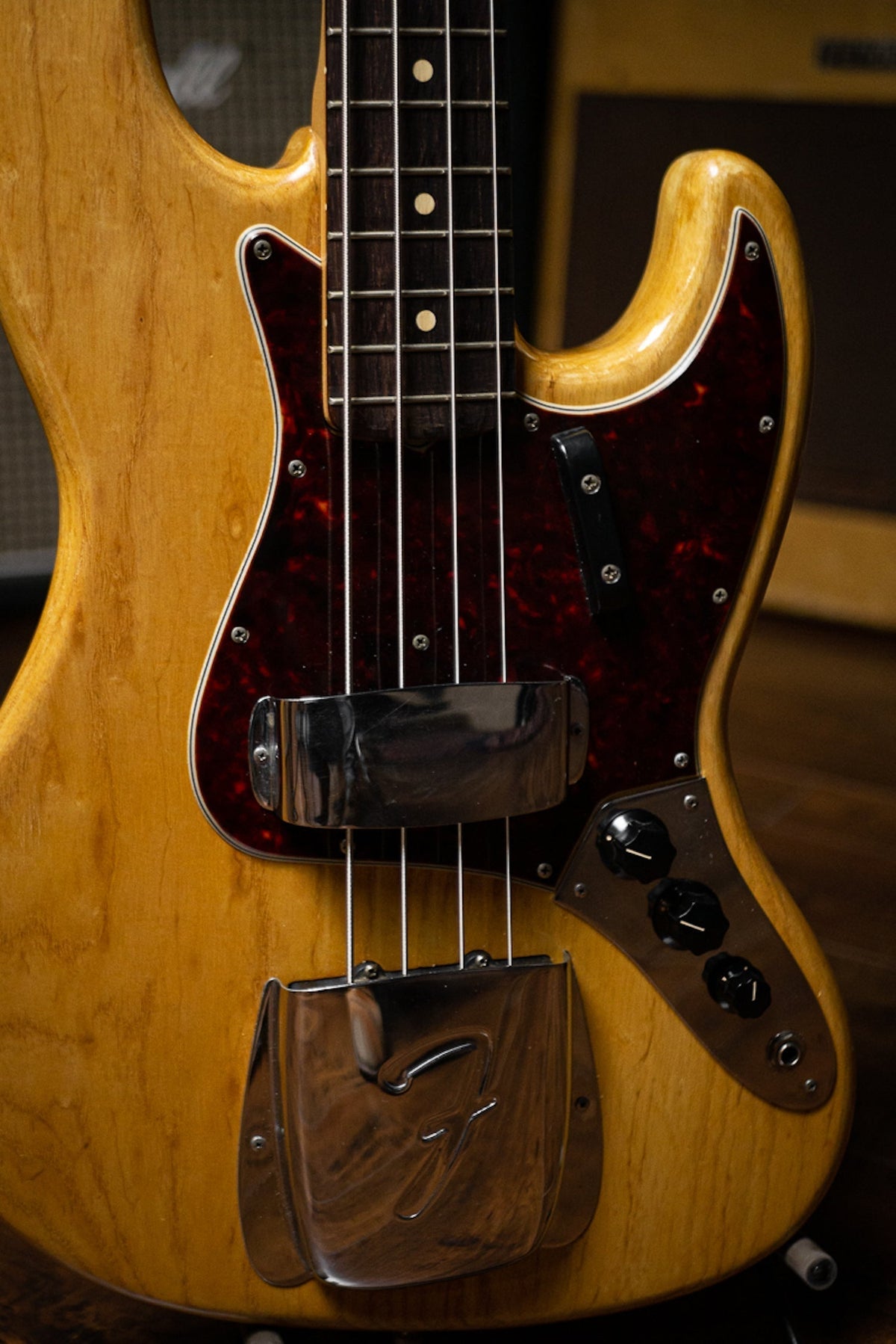 1962 Fender Jazz Bass - Refin Natural