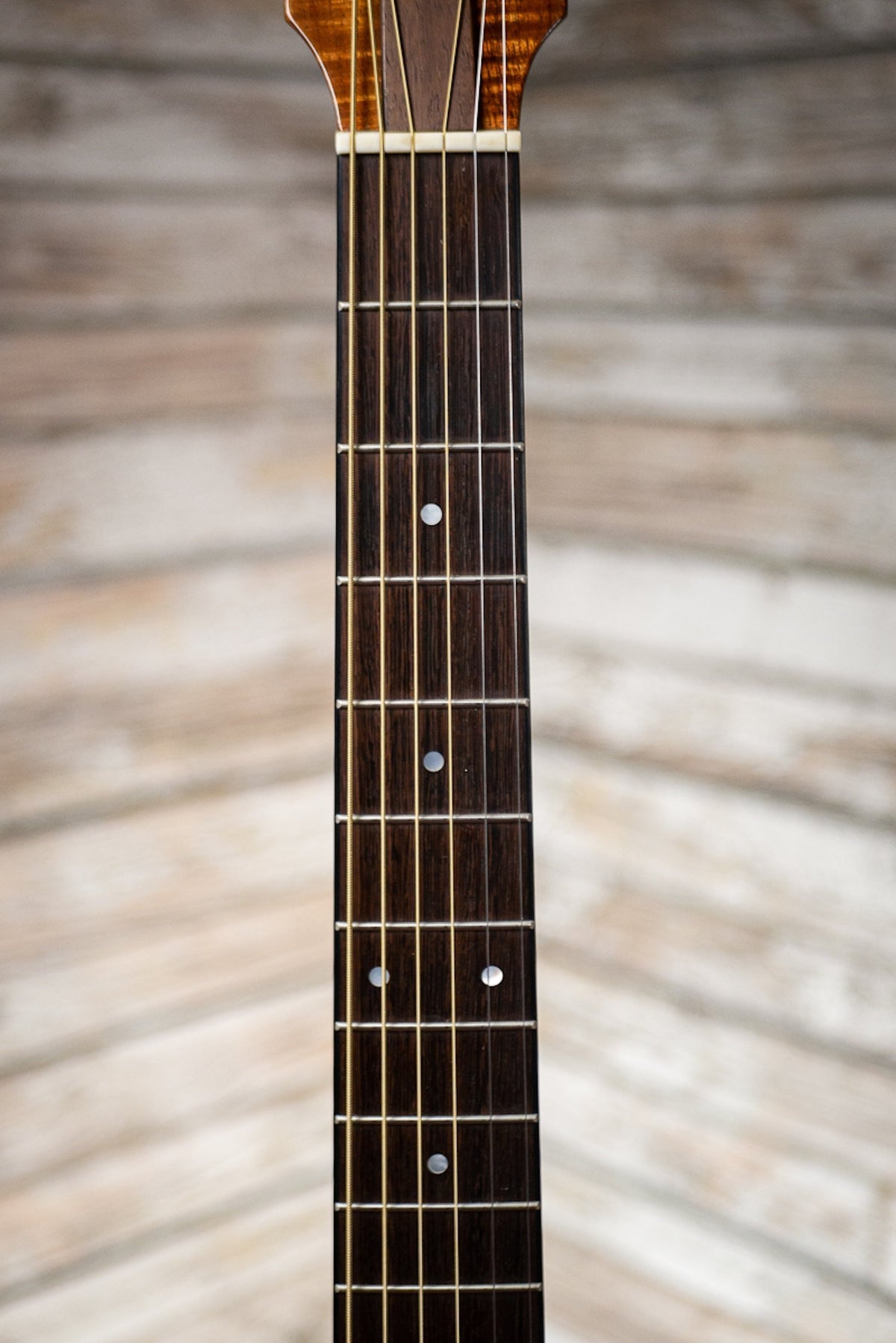 2001 Goodall Aloha Koa Concert Jumbo Acoustic Guitar - Natural