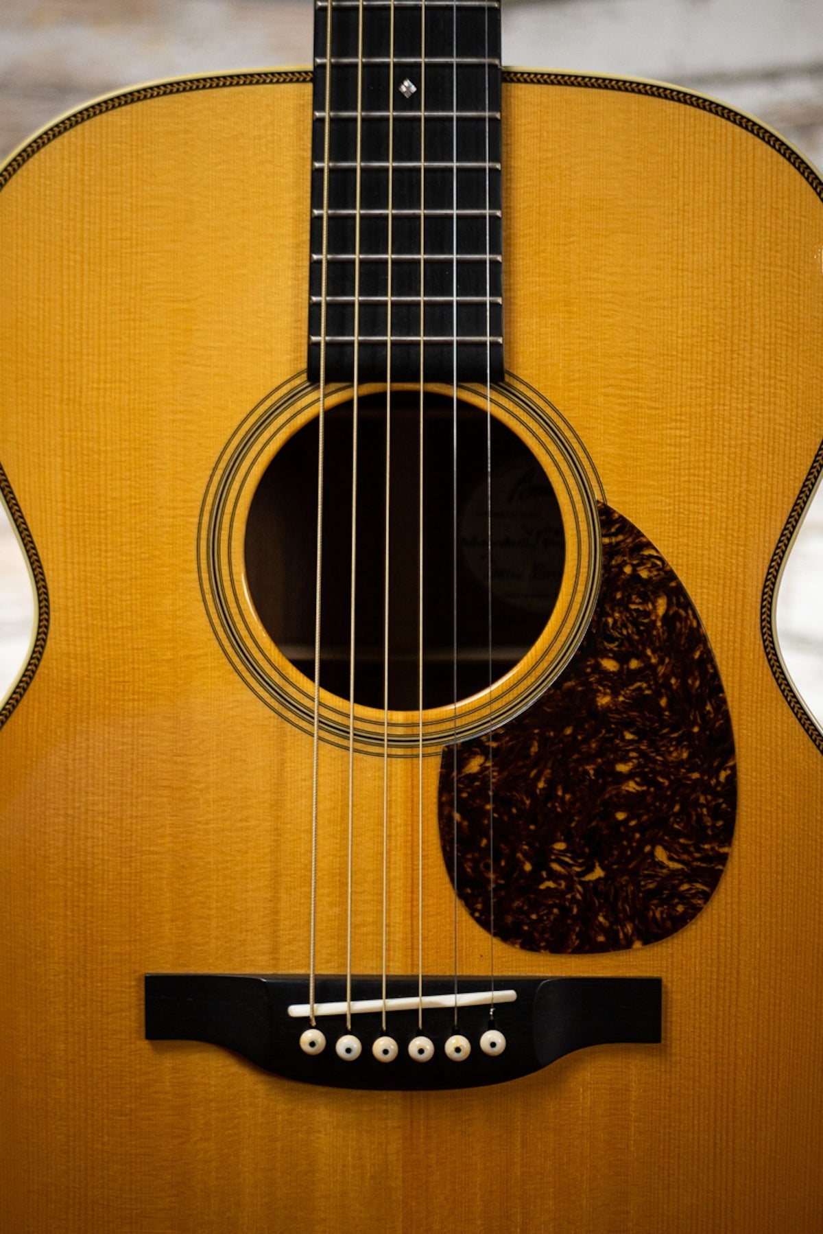 2003 Bourgeois Vintage OM W/ OHSC Acoustic Guitar - Natural