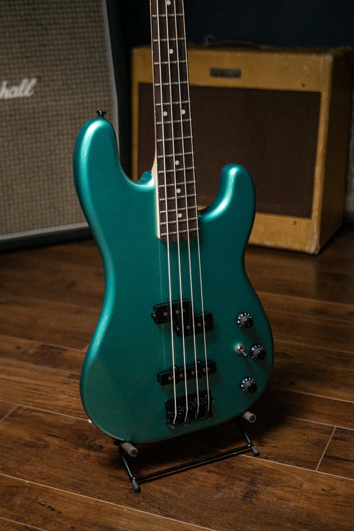 Fender Boxer Series Precision Bass - Sherwood Green Metallic