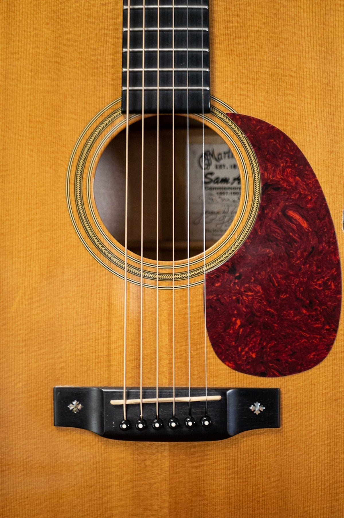 1998 Martin Sam Ash 100th Anniversary Commemorative Limited Edition Acoustic Guitar
