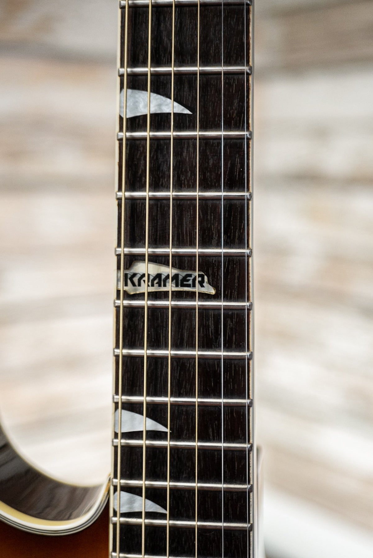 1986 Kramer Ferrington Acoustic-Electric Guitar - Sunburst