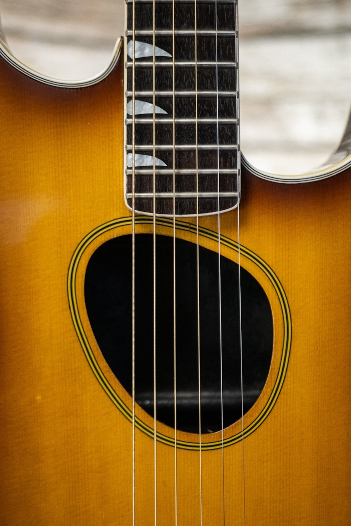 1986 Kramer Ferrington Acoustic-Electric Guitar - Sunburst