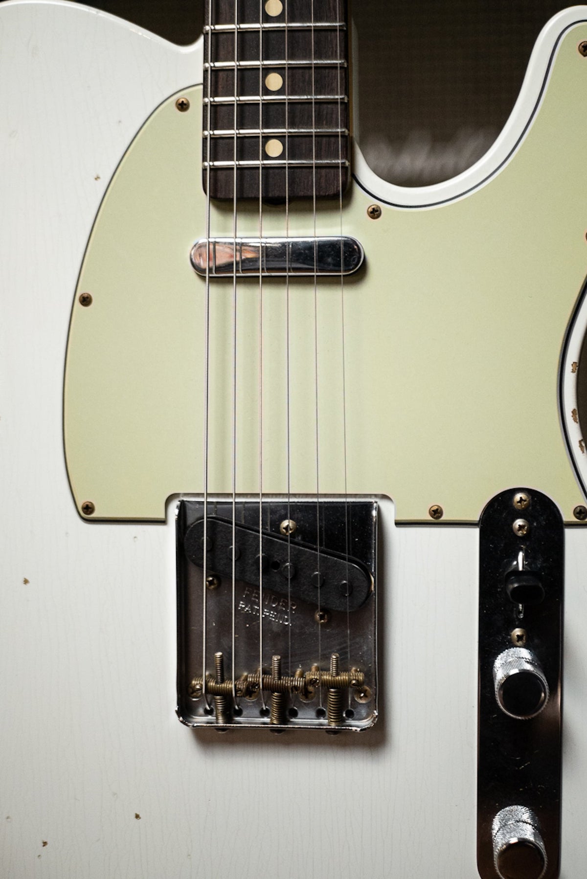Fender Custom Shop 1961 Telecaster Relic - Aged Olympic White
