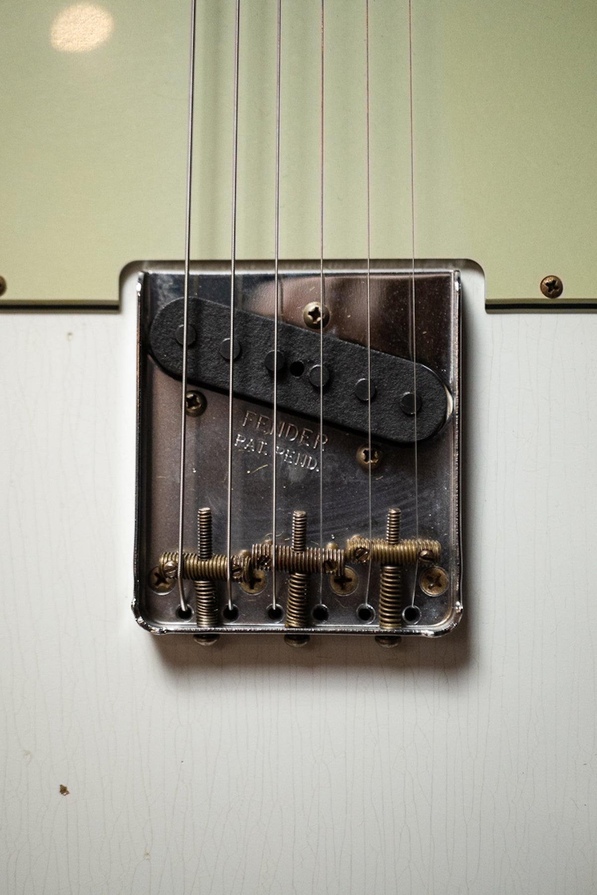 Fender Custom Shop 1961 Telecaster Relic - Aged Olympic White