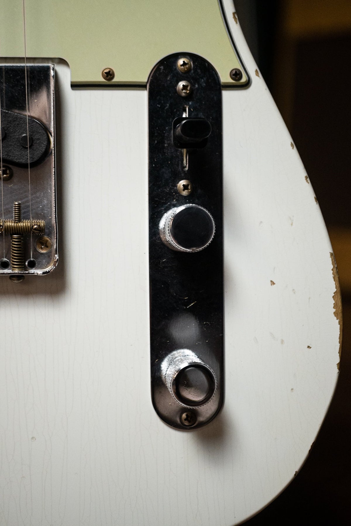 Fender Custom Shop 1961 Telecaster Relic - Aged Olympic White