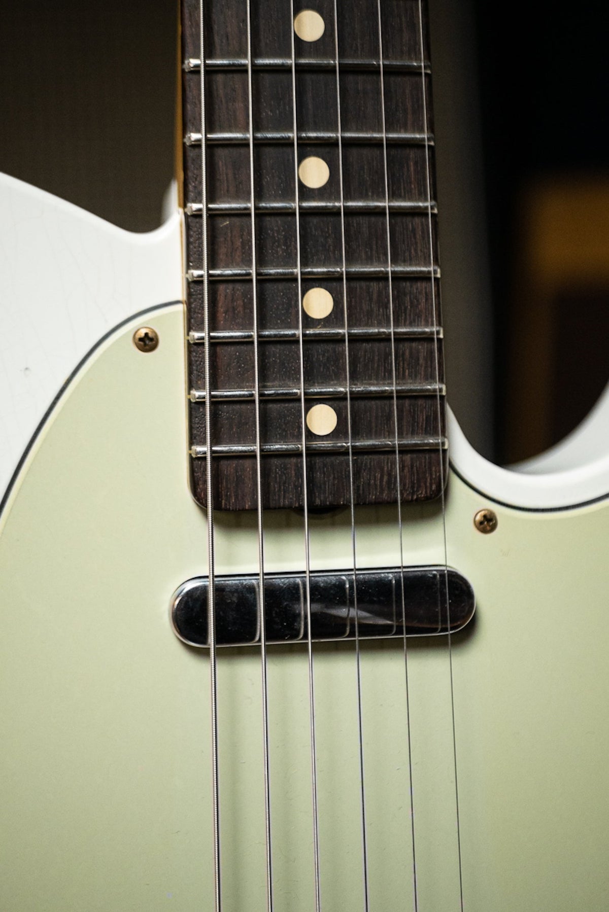 Fender Custom Shop 1961 Telecaster Relic - Aged Olympic White