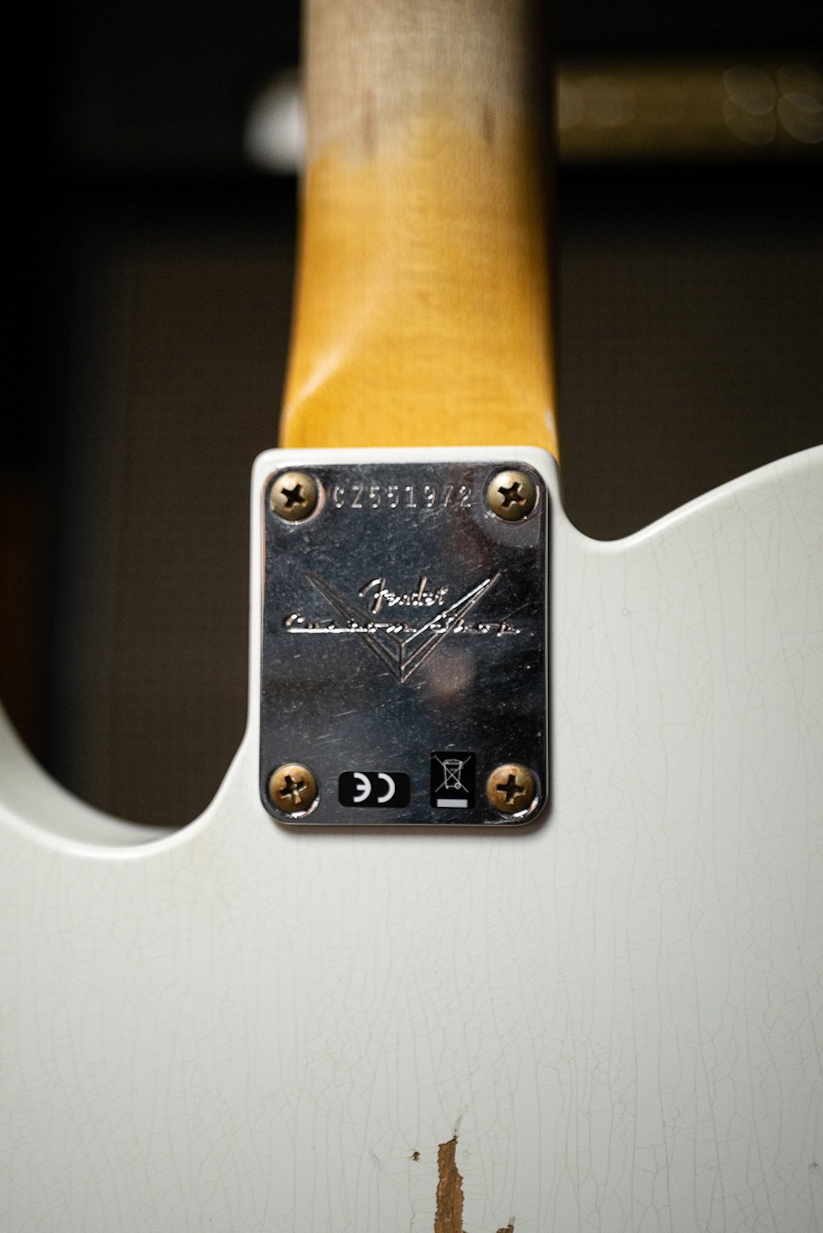 Fender Custom Shop 1961 Telecaster Relic - Aged Olympic White