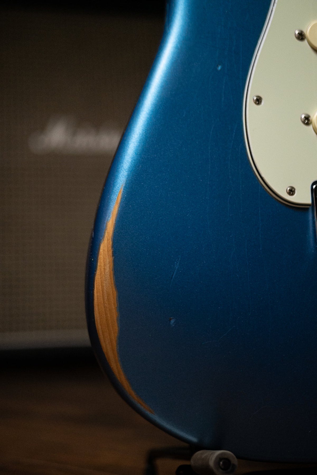 Fender Vintera '60s Road Worn Stratocaster Electric Guitar - Lake Placid Blue