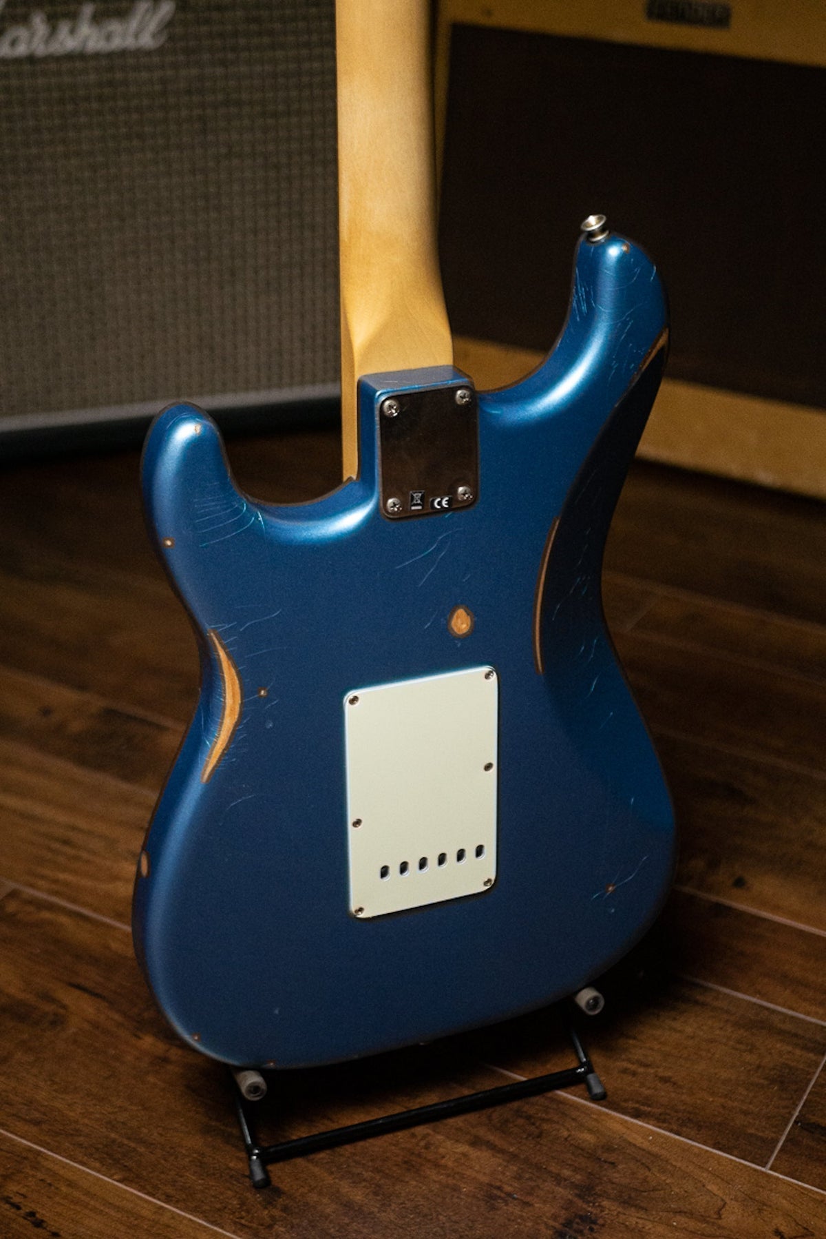 Fender Vintera '60s Road Worn Stratocaster Electric Guitar - Lake Placid Blue