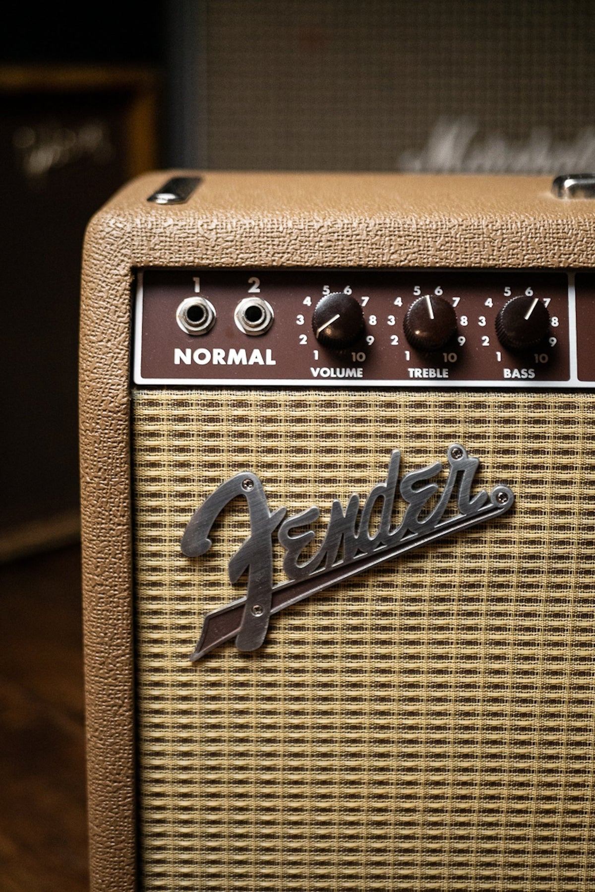 1993 Fender 1963 Vibroverb Reissue Guitar Combo Amp - Brown Tolex