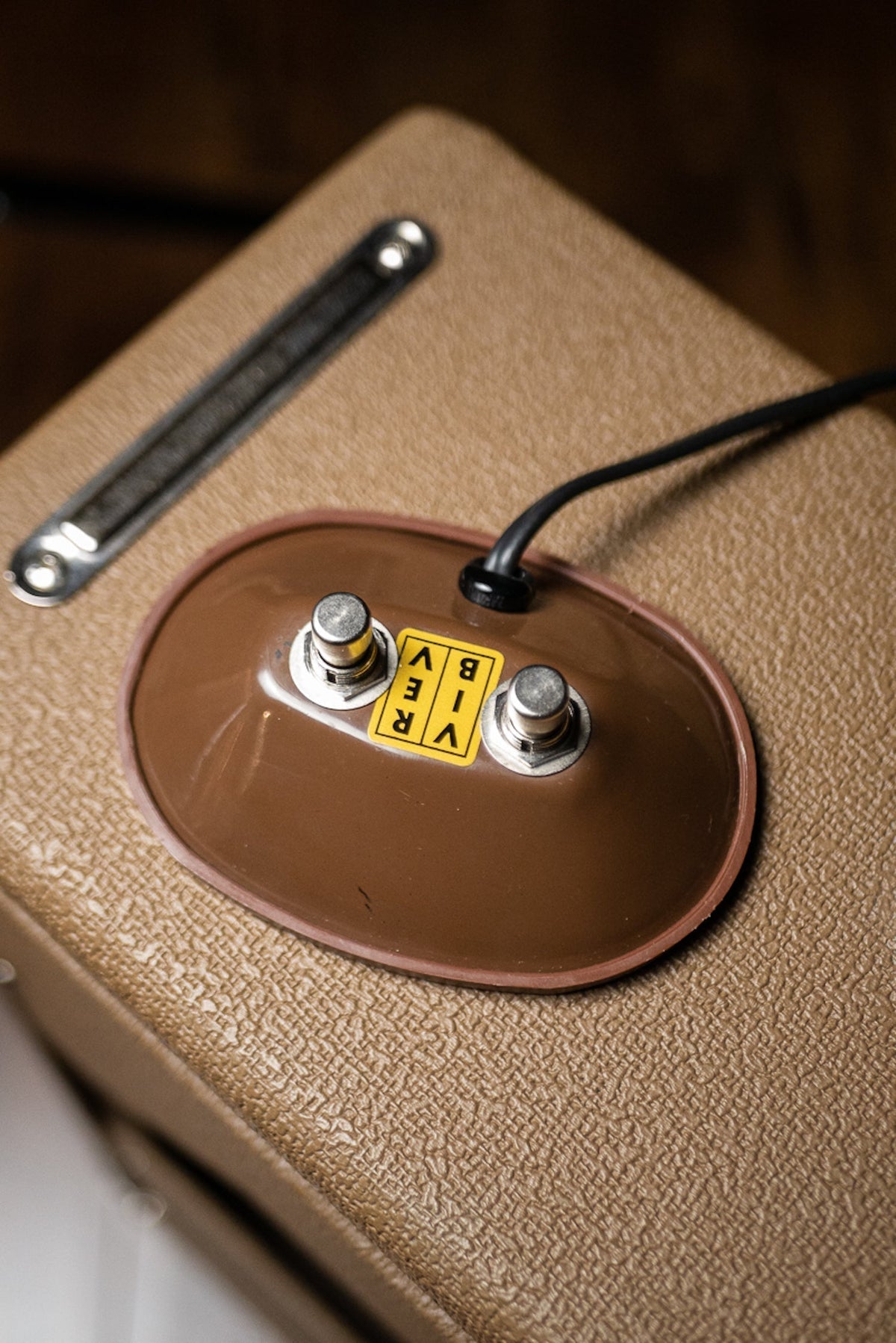 1993 Fender 1963 Vibroverb Reissue Guitar Combo Amp - Brown Tolex
