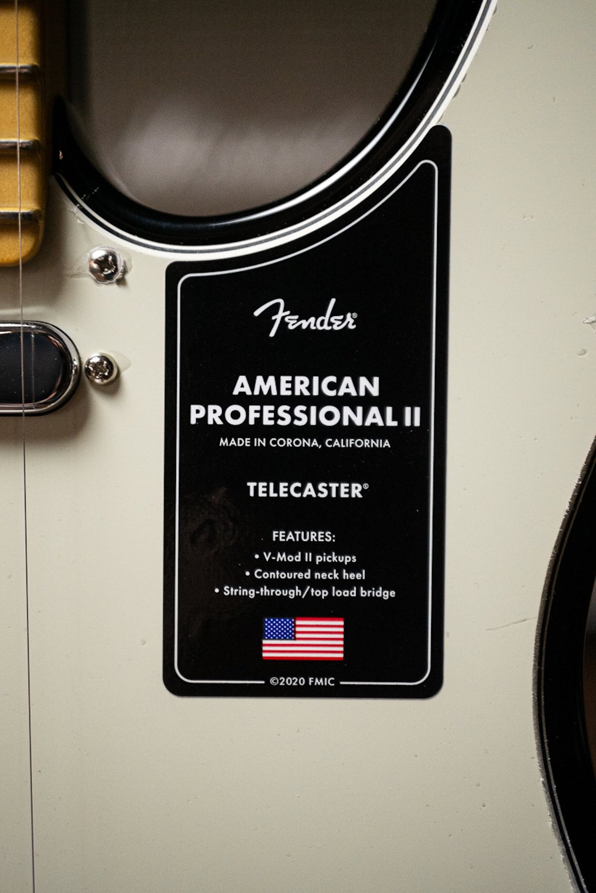 Fender American Professional II Telecaster Electric Guitar - Black