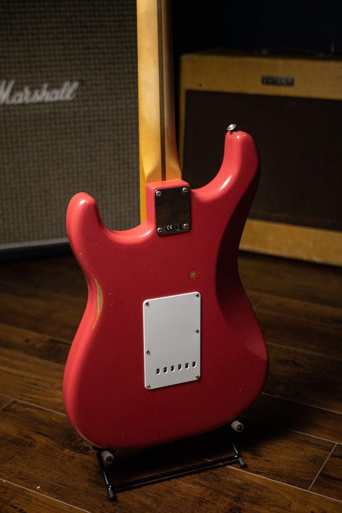 Fender Vintera '50s Road Worn Stratocaster Electric Guitar - Fiesta Red