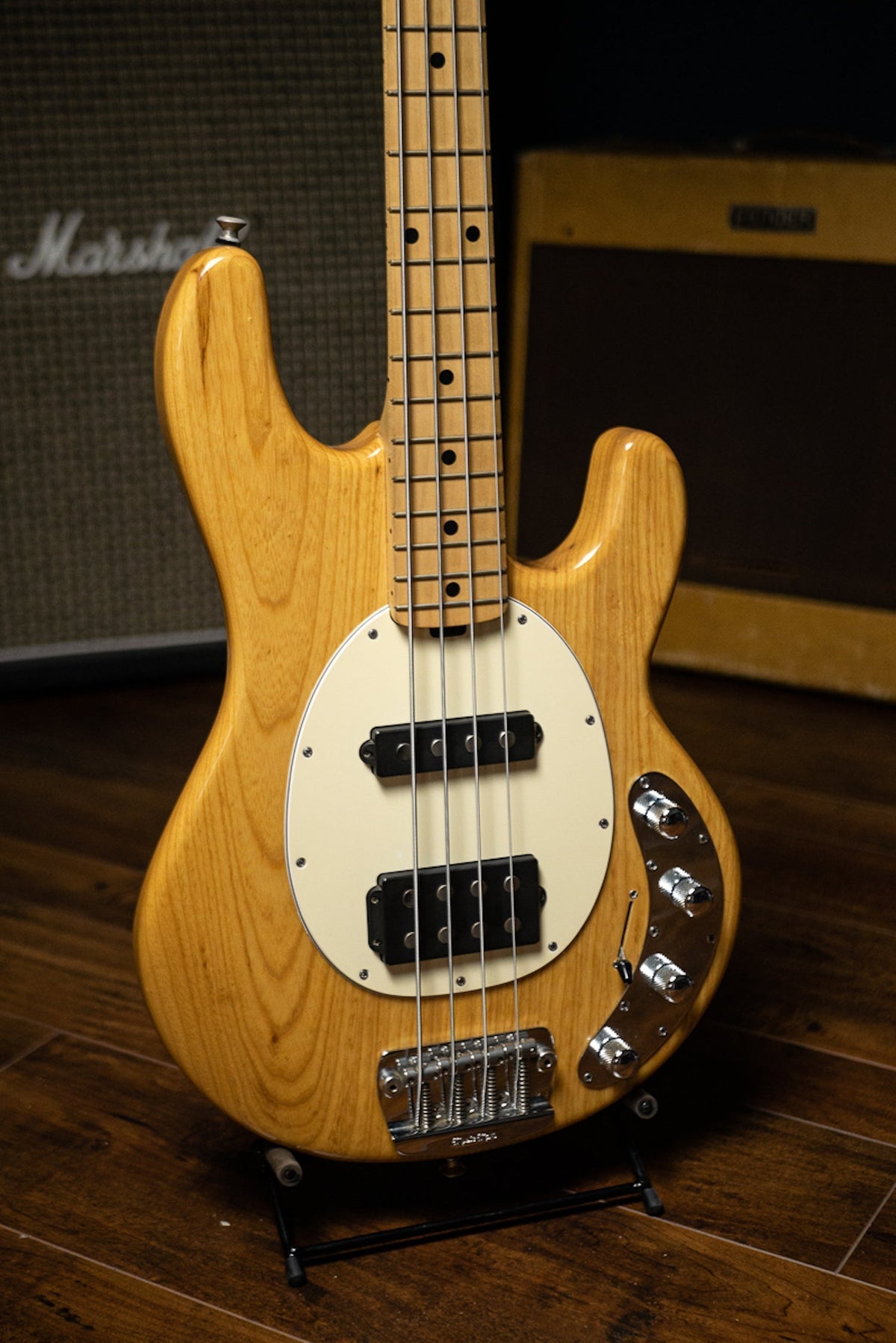 2008 Music Man Stingray HS Bass - Natural