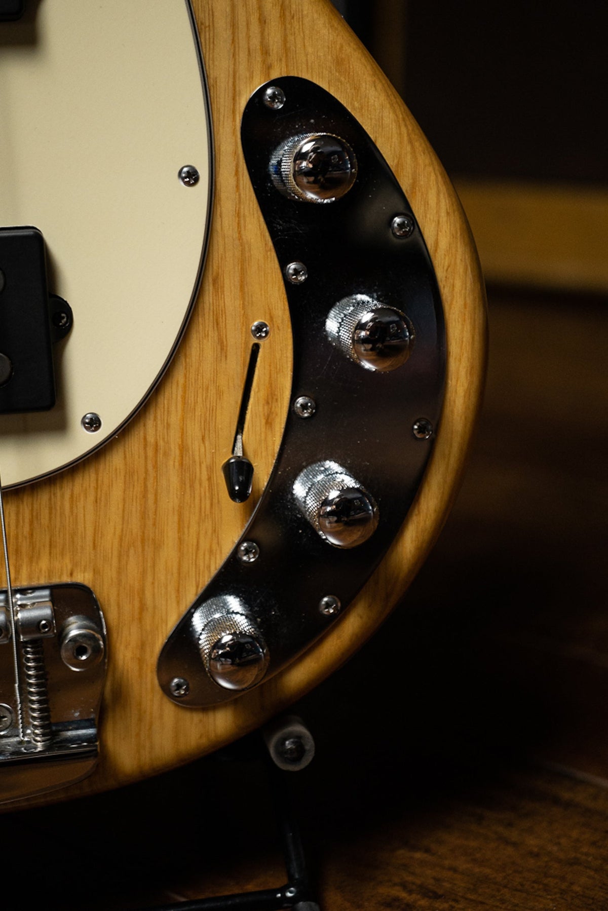 2008 Music Man Stingray HS Bass - Natural