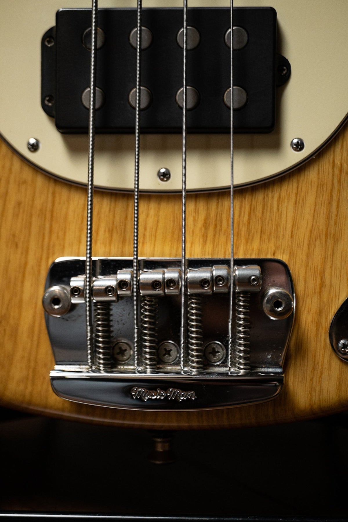 2008 Music Man Stingray HS Bass - Natural