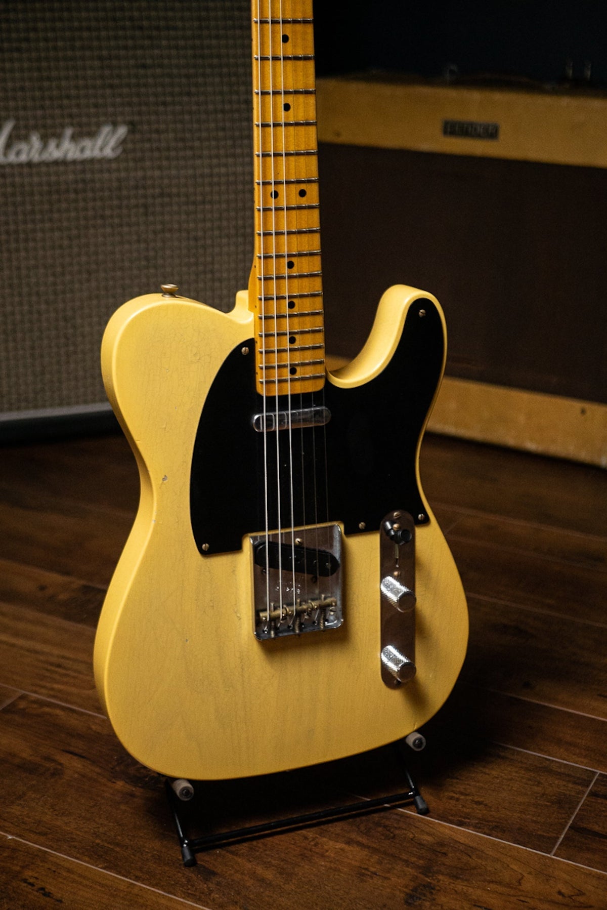 Fender Custom Shop LTD 70th Anniversary Broadcaster Electric Guitar - Journeyman Relic Nocaster Blonde
