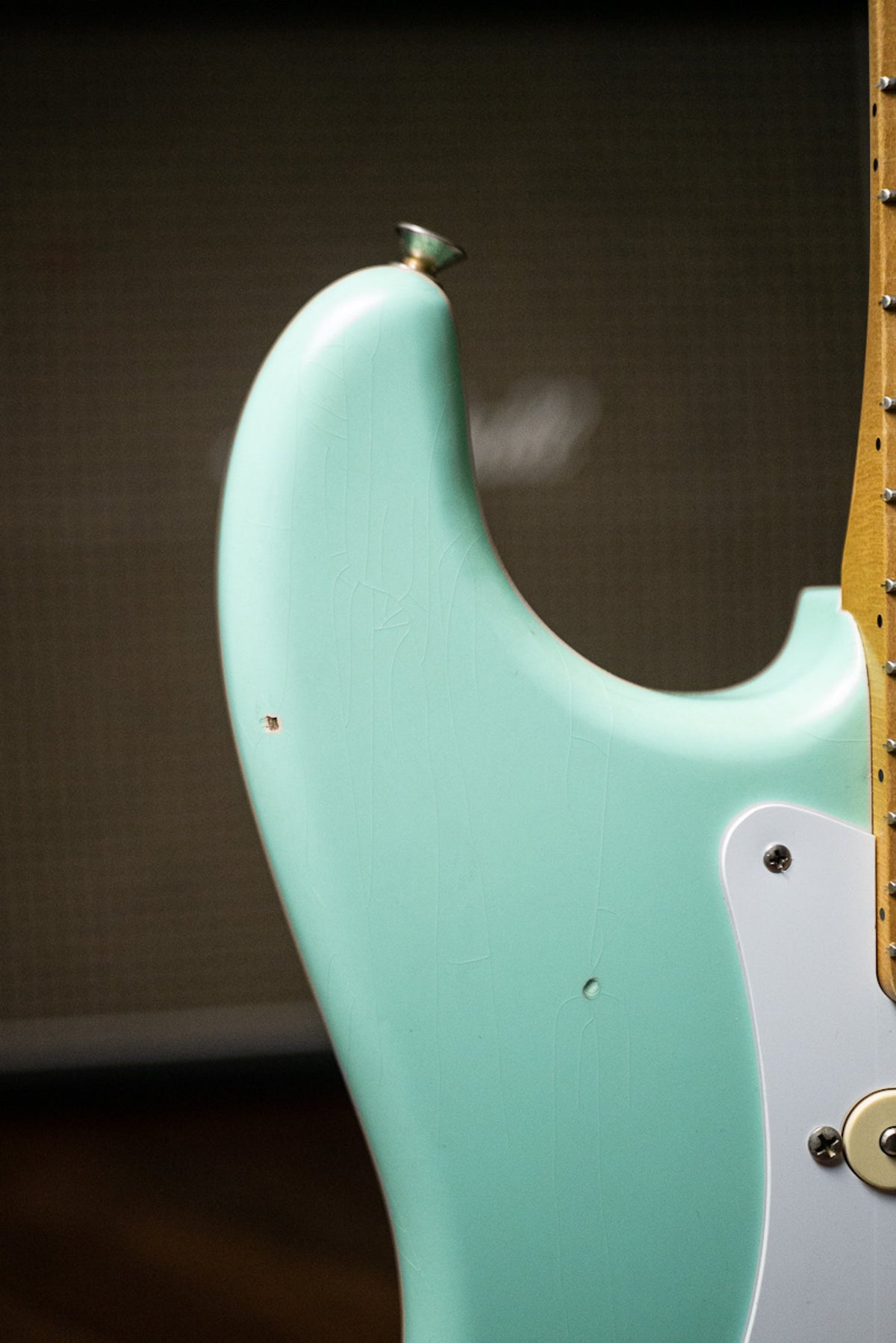 Fender Vintera '50s Road Worn Stratocaster Electric Guitar - Seafoam Green
