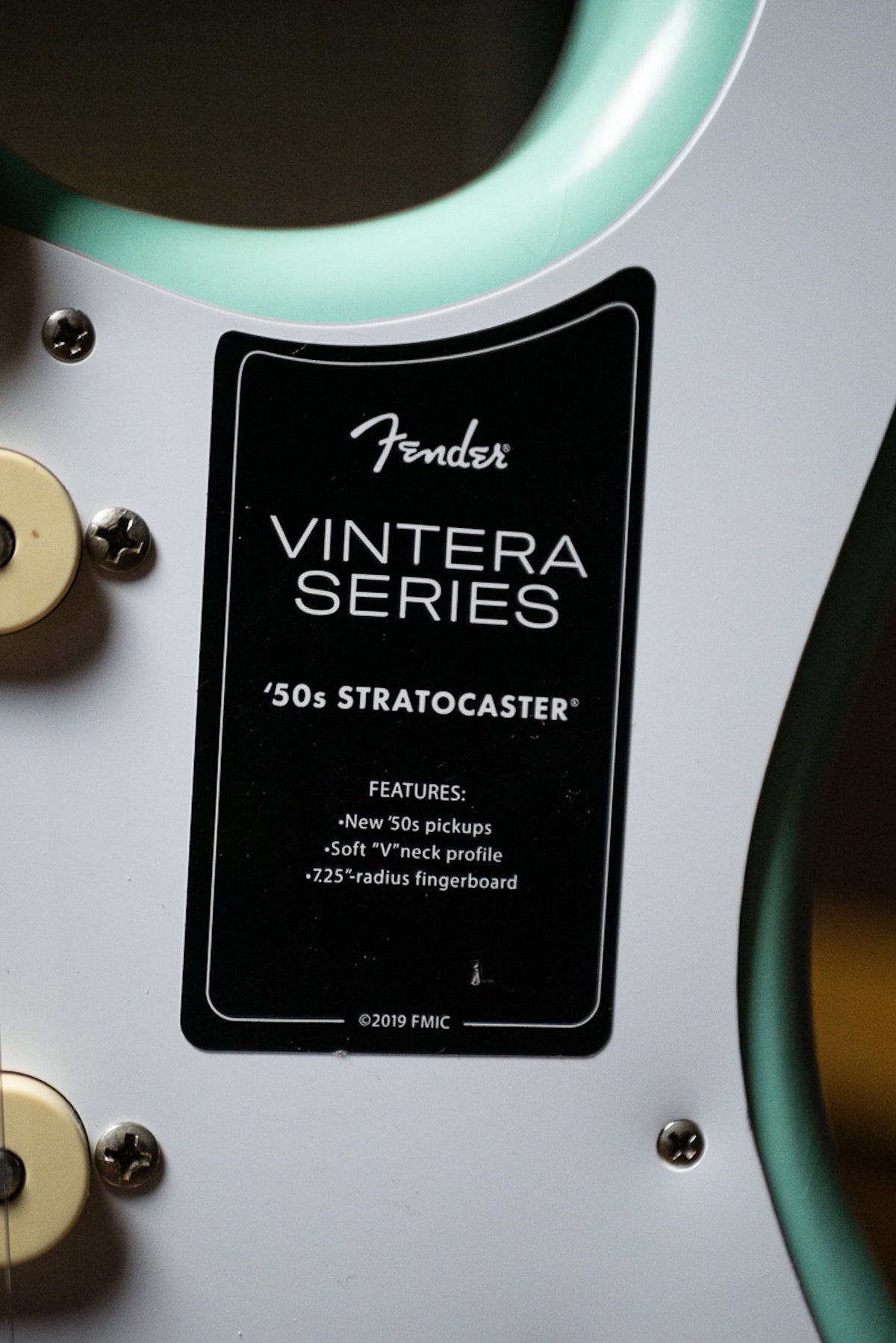 Fender Vintera '50s Road Worn Stratocaster Electric Guitar - Seafoam Green