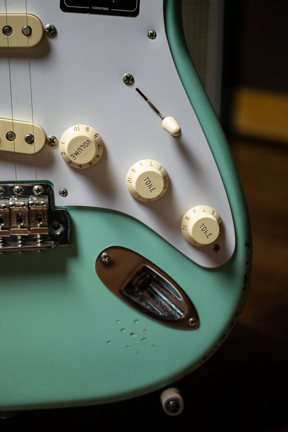 Fender Vintera '50s Road Worn Stratocaster Electric Guitar - Seafoam Green