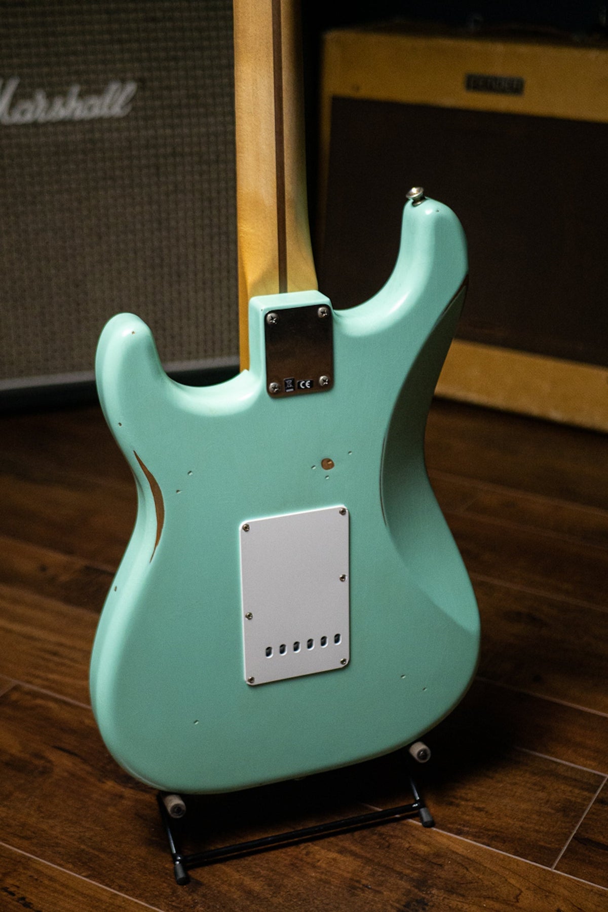 Fender Vintera '50s Road Worn Stratocaster Electric Guitar - Seafoam Green