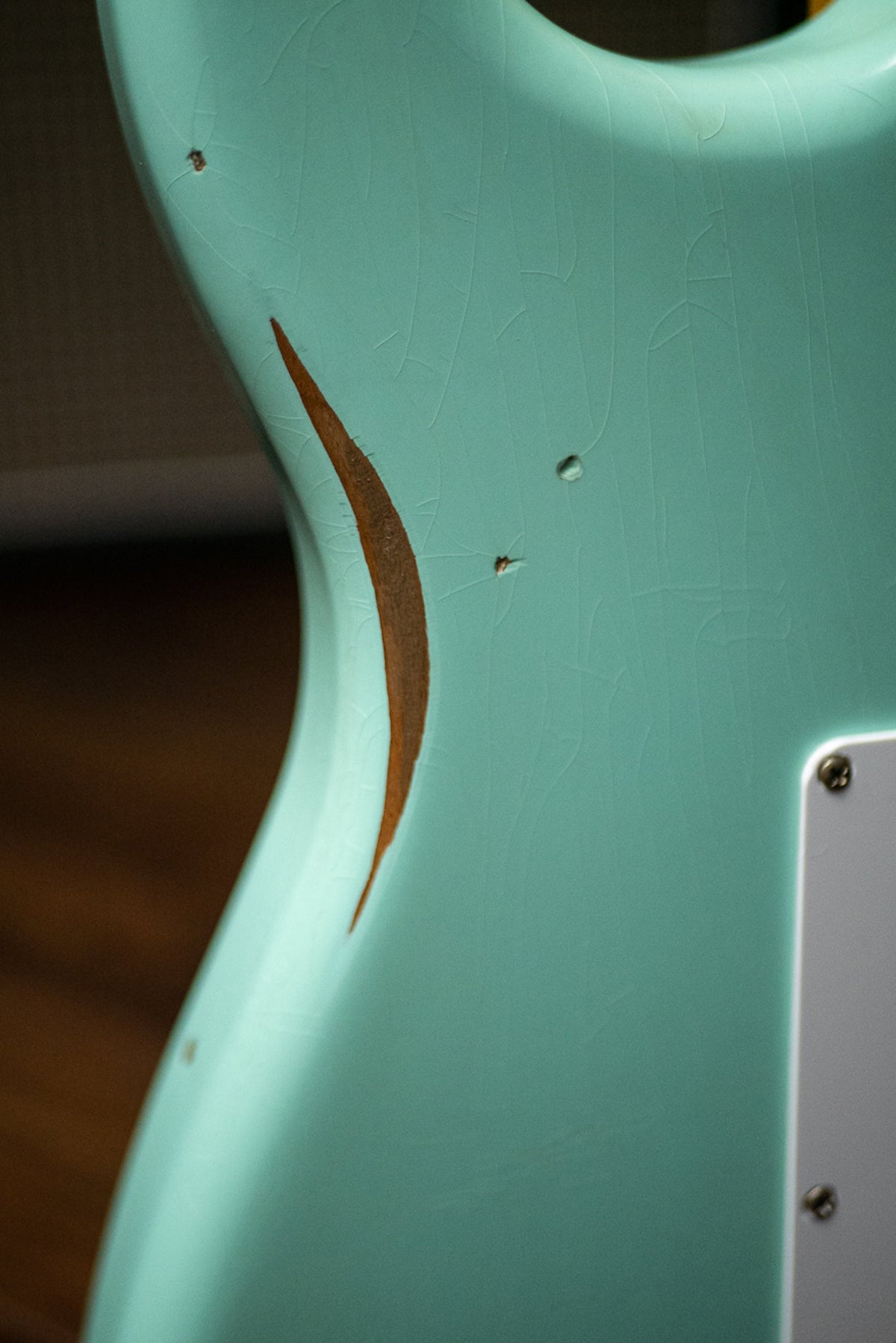 Fender Vintera '50s Road Worn Stratocaster Electric Guitar - Seafoam Green