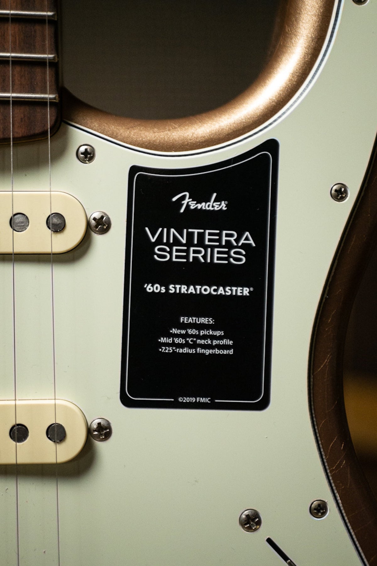 Fender Vintera '60s Road Worn Stratocaster Electric Guitar - Firemist Gold