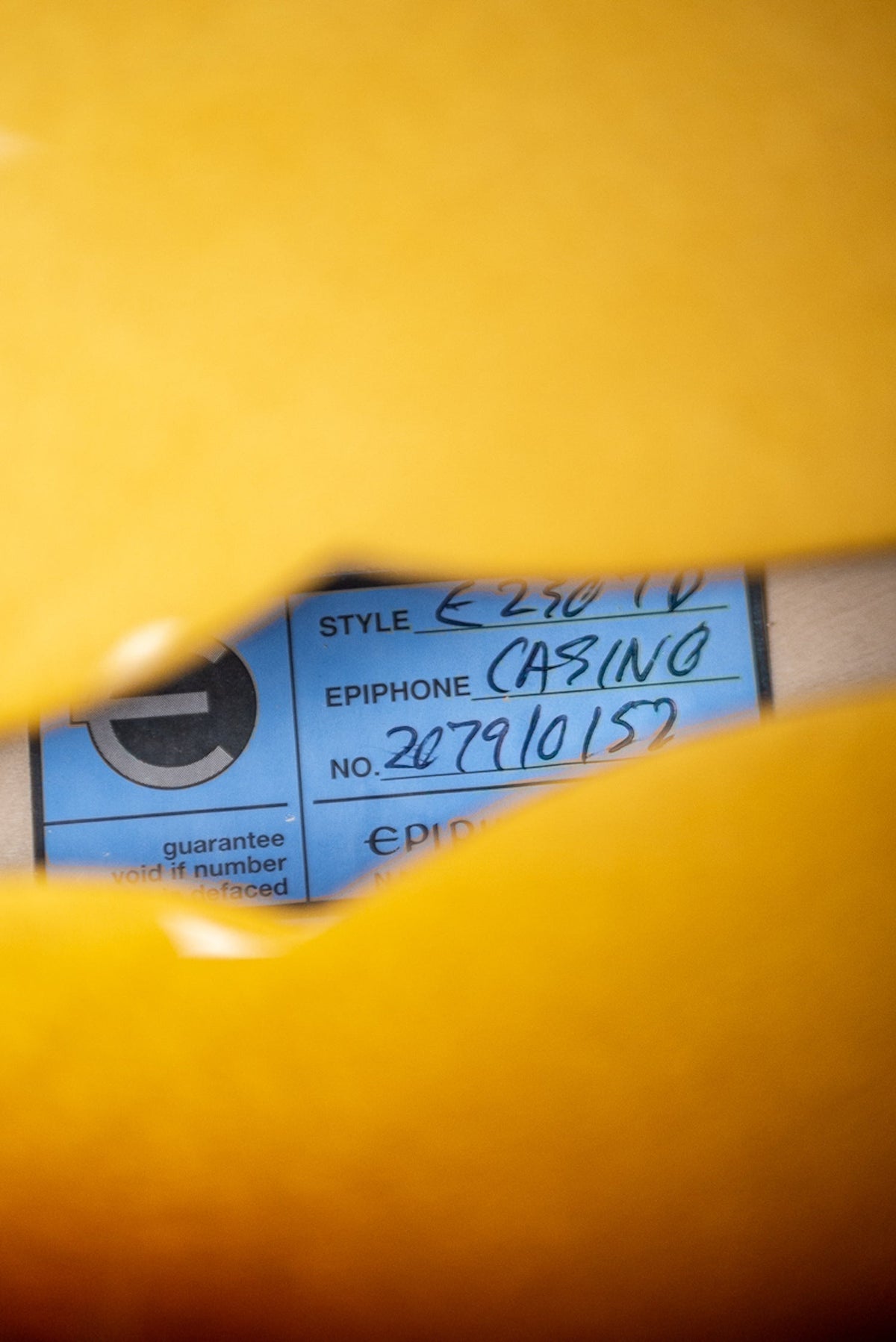 Epiphone Casino USA Collection Electric Guitar - Vintage Burst