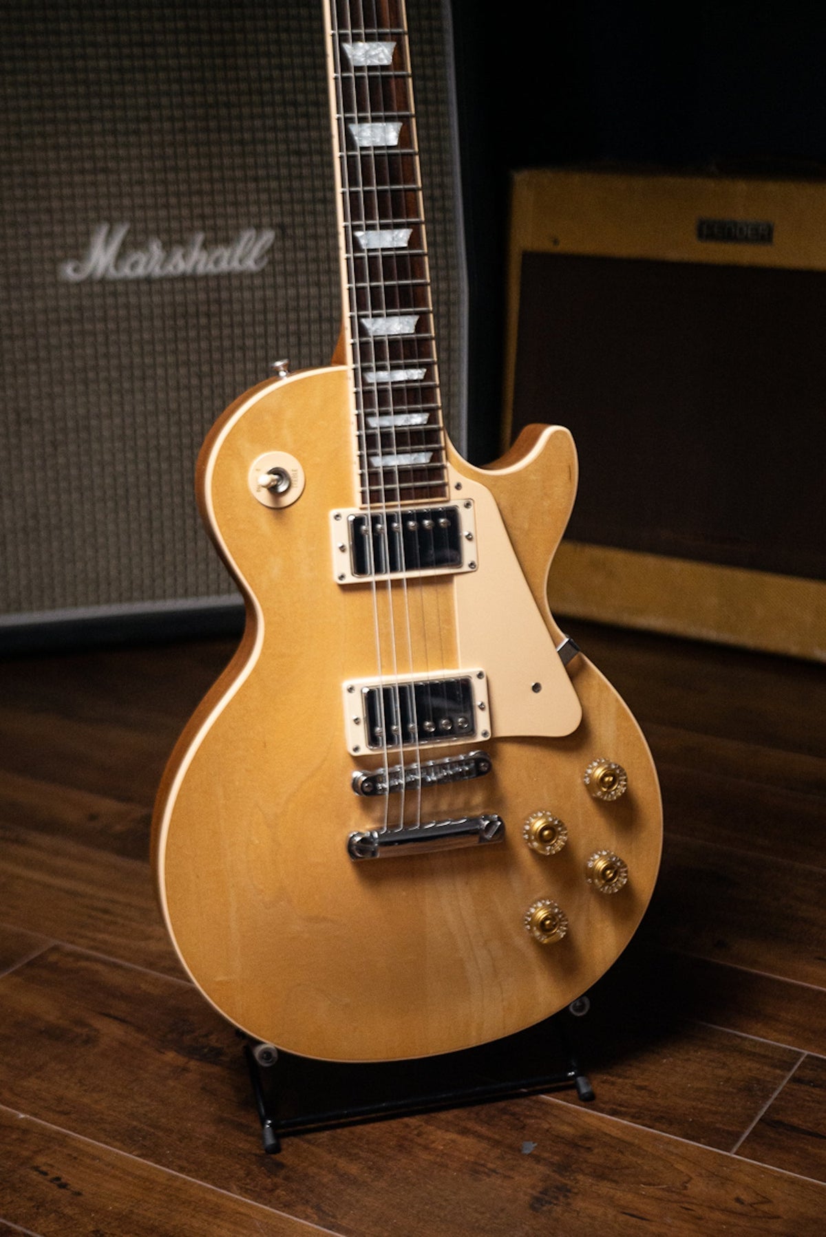 2001 Gibson Les Paul Standard Raw Power Electric Guitar - Satin Natural
