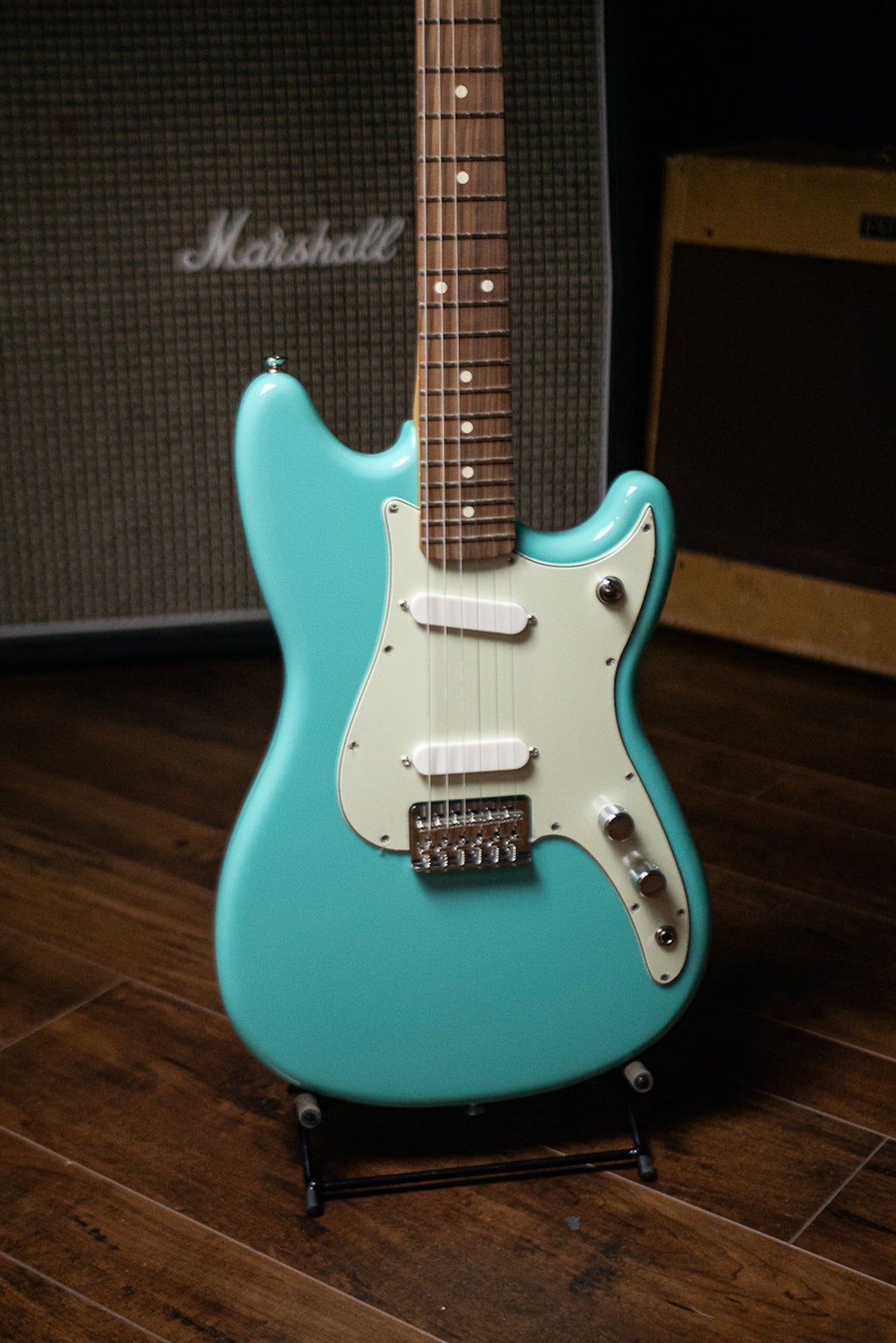Fender Player Duo-Sonic Electric Guitar - Seafoam Green