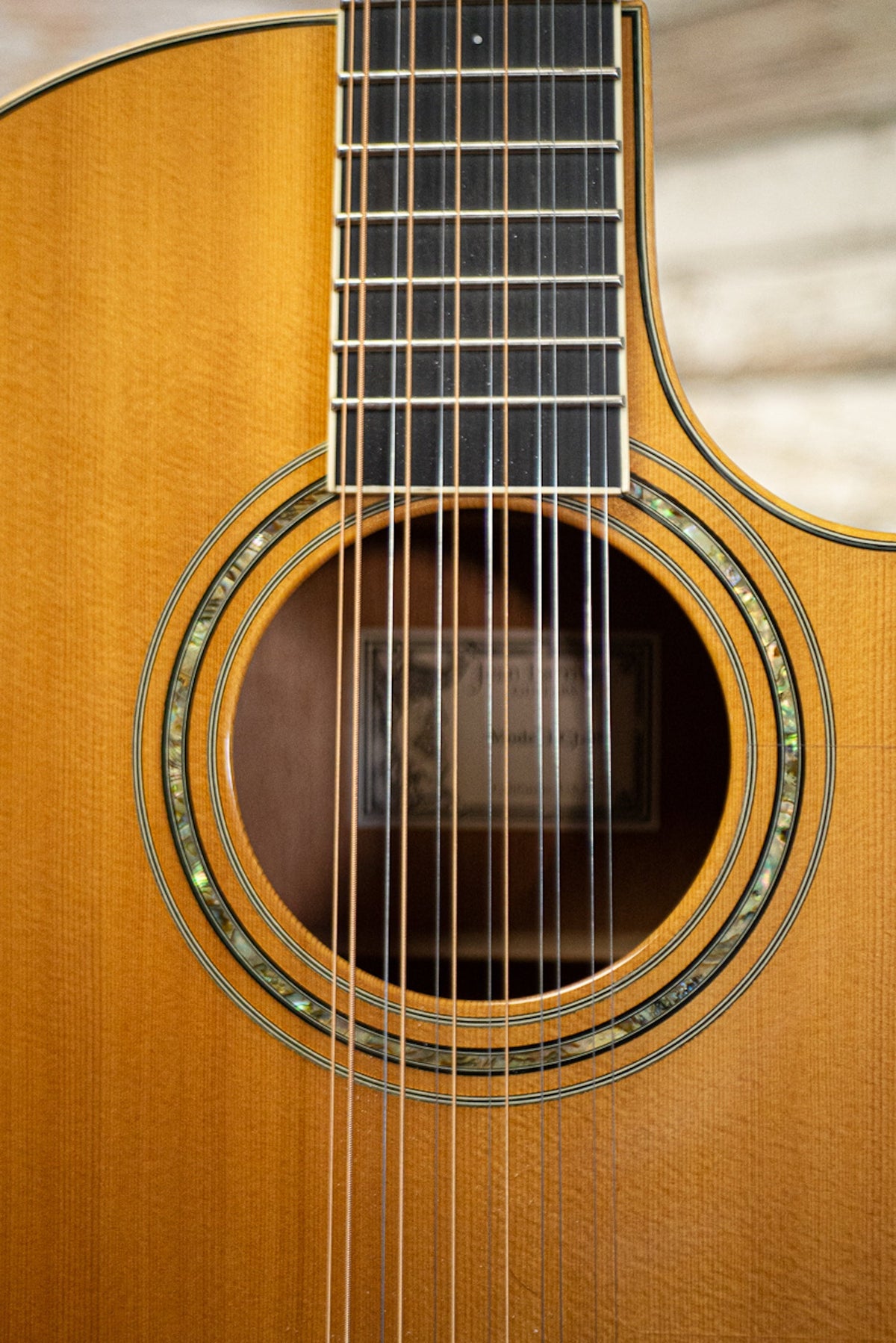 1999 Larivee 12-String Cutaway LCJ-05 Acoustic Guitar - Natural