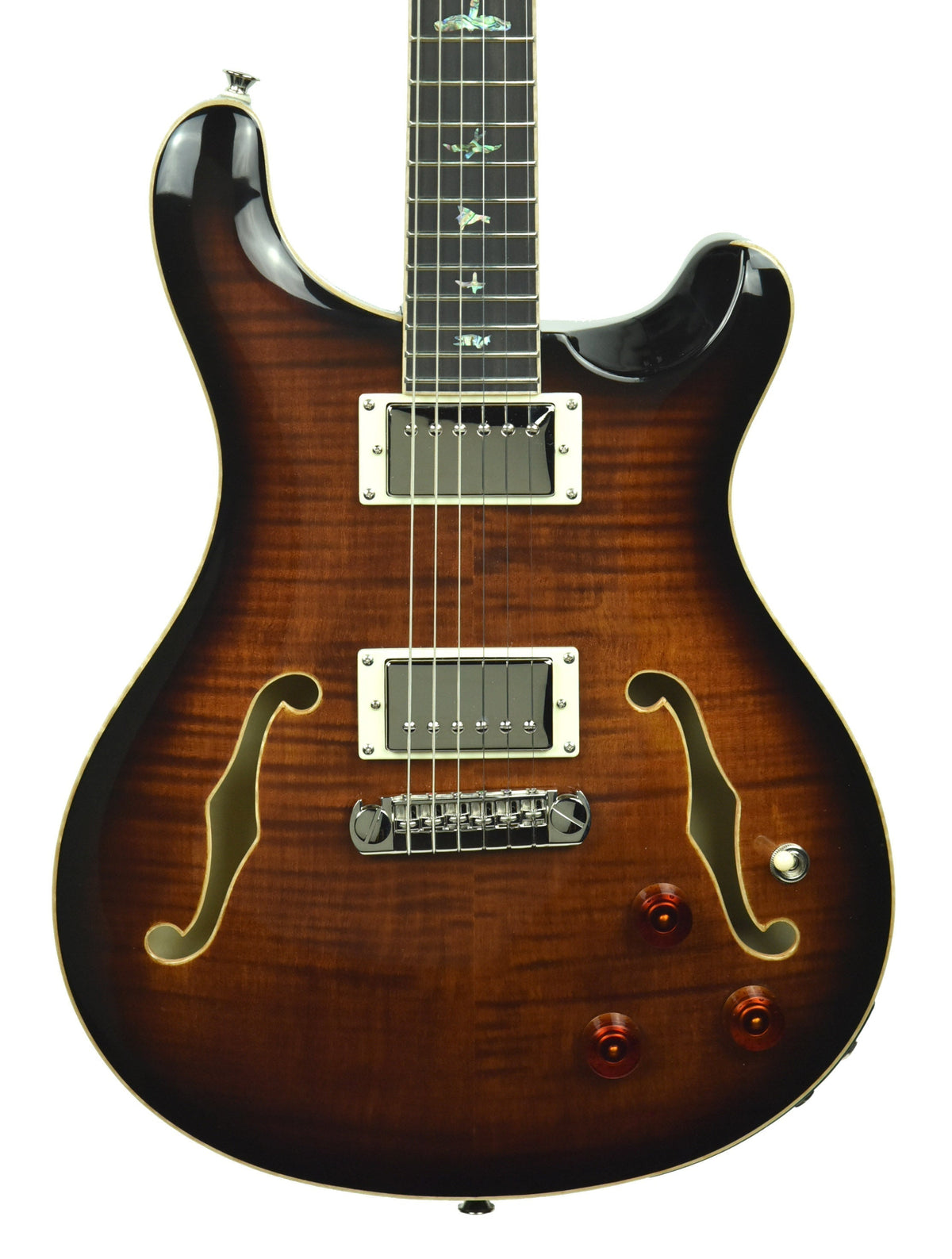 PRS SE Hollowbody II Piezo in Black Gold D01387