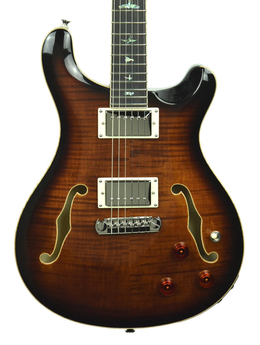 PRS SE Hollowbody II Piezo in Black Gold D01387