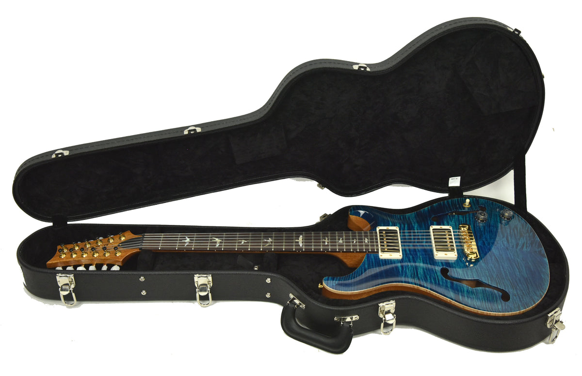 PRS Hollowbody 12 String 10 Top in Aquamarine w/OHSC 0288627