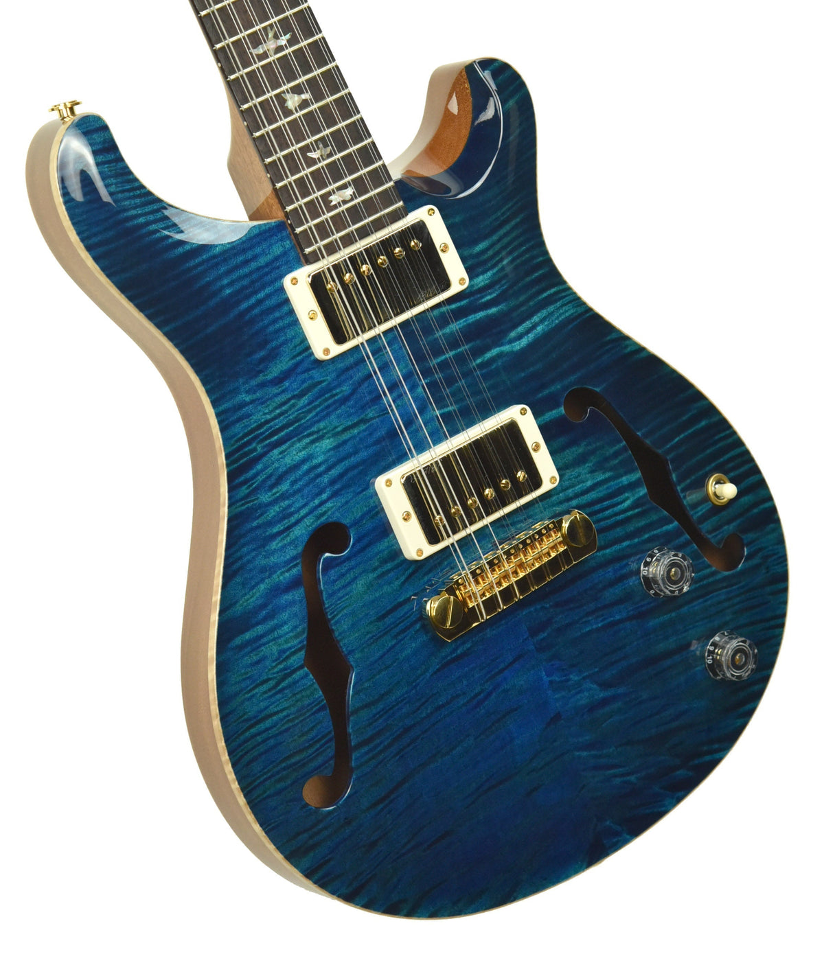 PRS Hollowbody 12 String 10 Top in Aquamarine w/OHSC 0288627