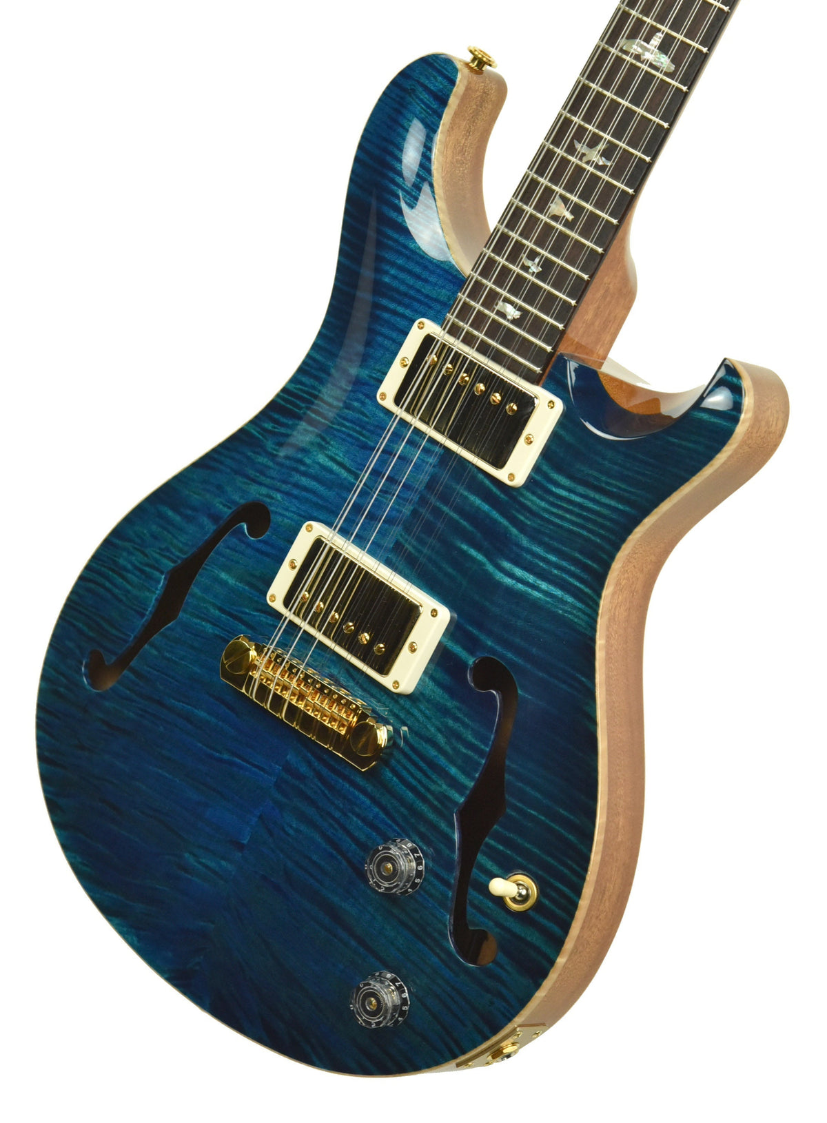 PRS Hollowbody 12 String 10 Top in Aquamarine w/OHSC 0288627