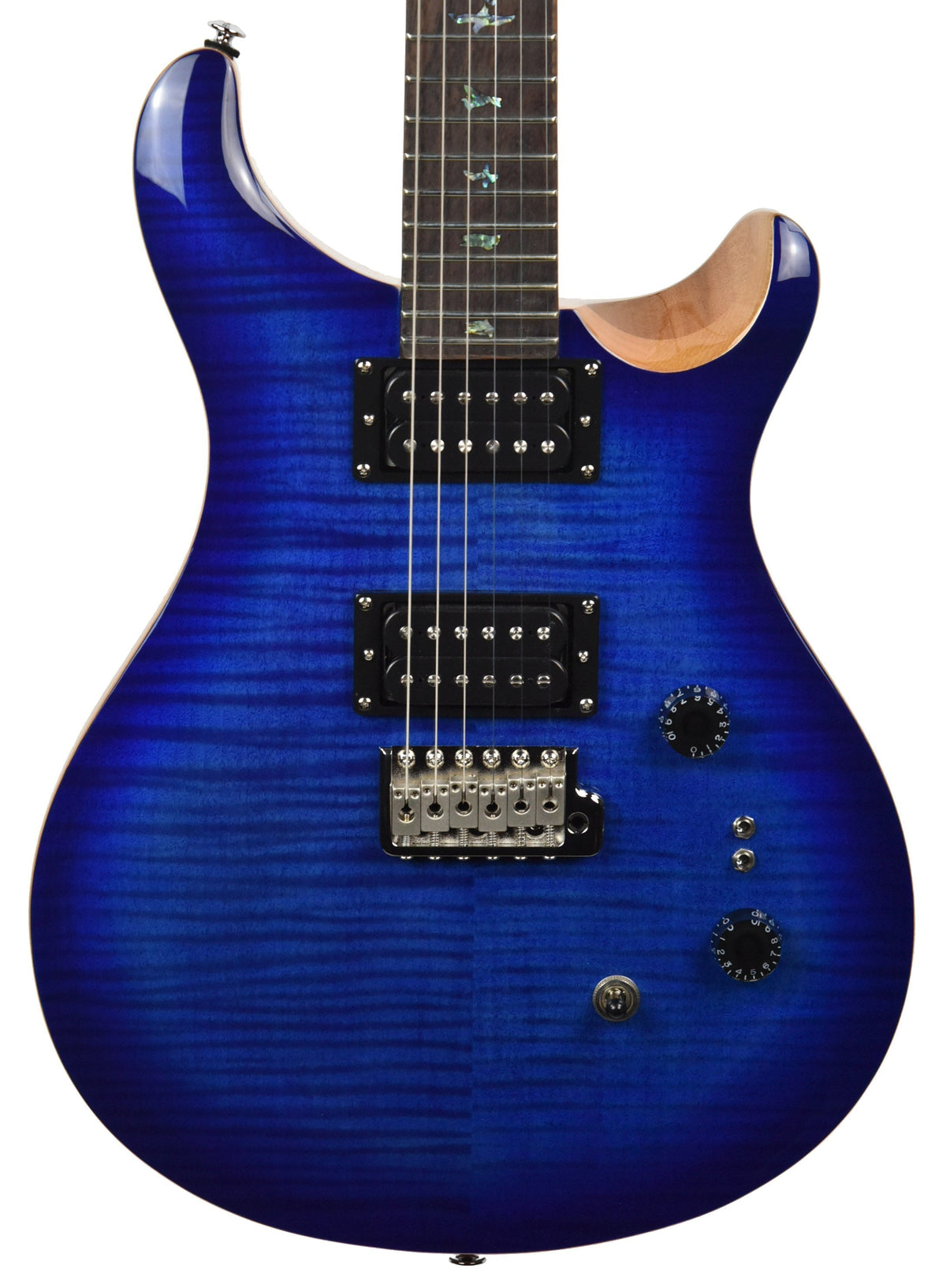 PRS 35th Anniversary SE Custom 24 in Faded Blue Burst CTIC22620