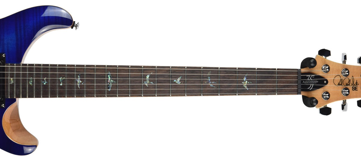 PRS 35th Anniversary SE Custom 24 in Faded Blue Burst CTIC22620