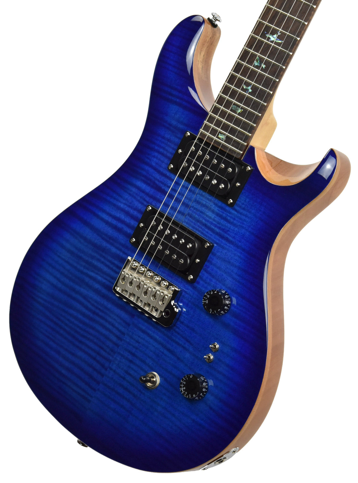 PRS 35th Anniversary SE Custom 24 in Faded Blue Burst CTIC22620
