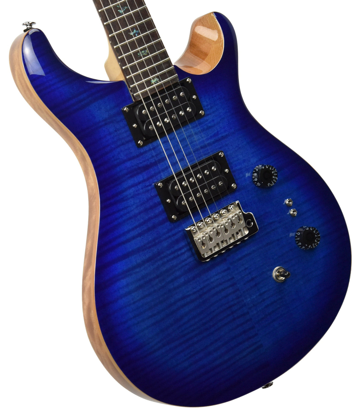 PRS 35th Anniversary SE Custom 24 in Faded Blue Burst CTIC22620