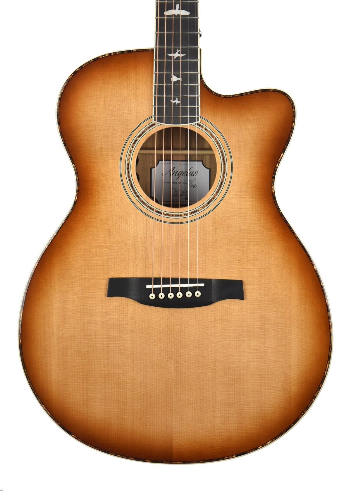 PRS SE A40E Angelus Acoustic-Electric in Tobacco Sunburst D14638
