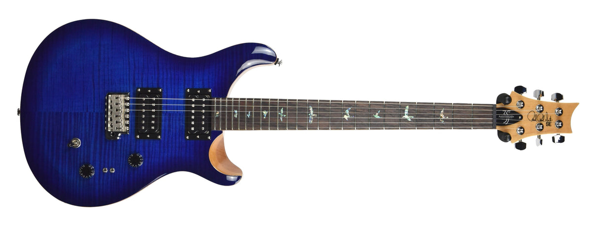 PRS 35th Anniversary SE Custom 24 in Faded Blue Burst CTIC22797