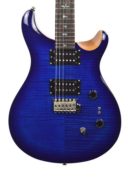 PRS 35th Anniversary SE Custom 24 in Faded Blue Burst CTIC22797