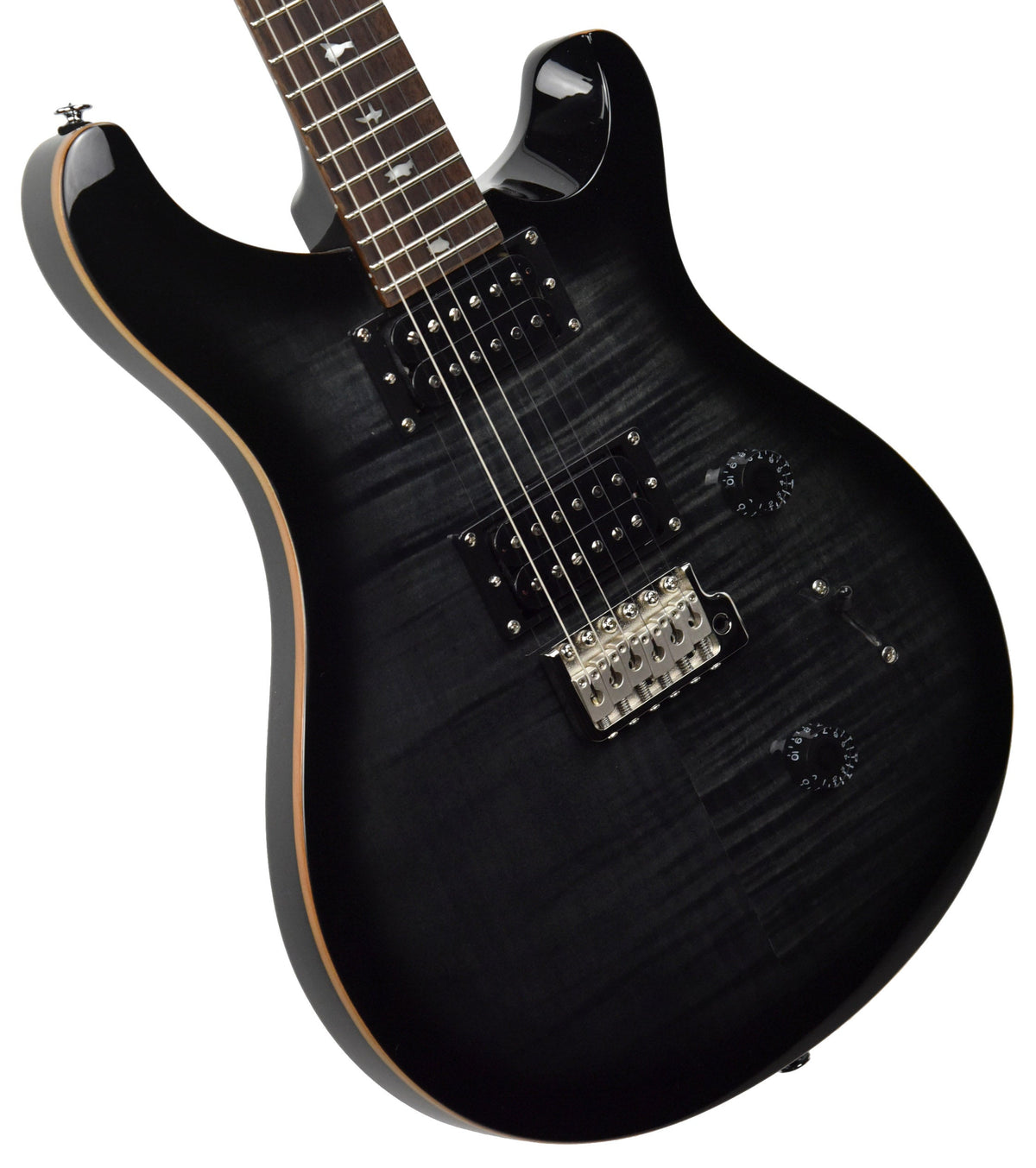 PRS SE Custom 24 Electric Guitar in Charcoal Burst CTIC36100