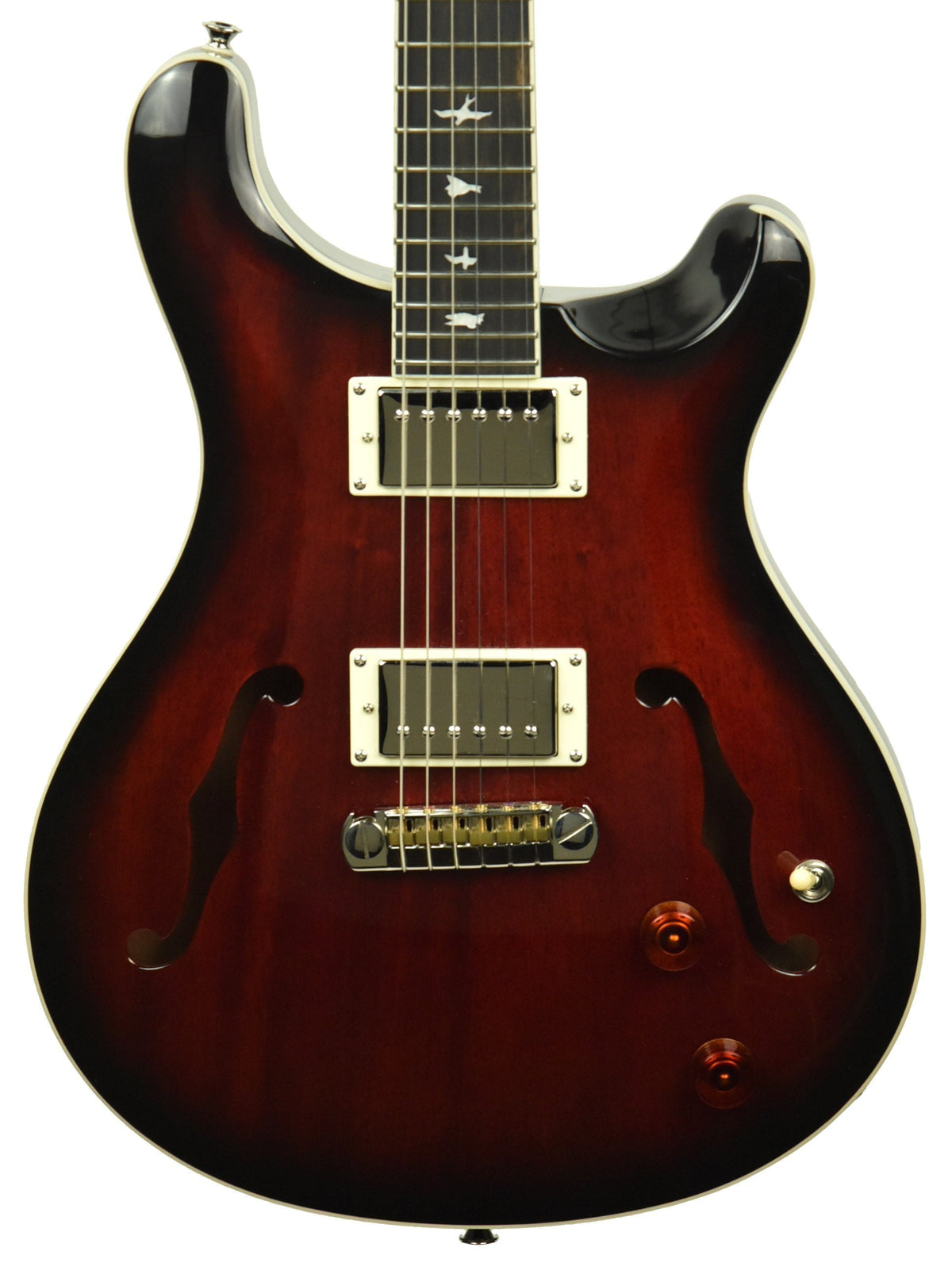 PRS SE Hollowbody Standard Fire Red C07245