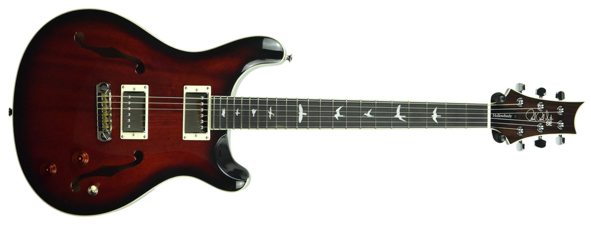 PRS SE Hollowbody Standard Fire Red C07245