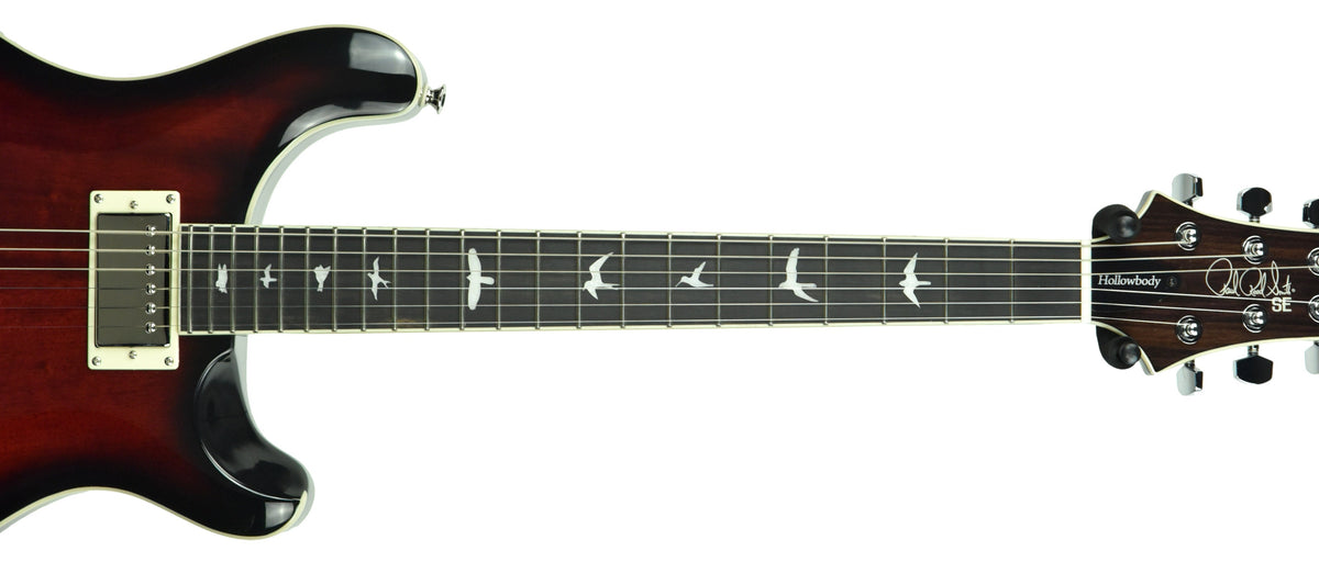 PRS SE Hollowbody Standard Fire Red C07245
